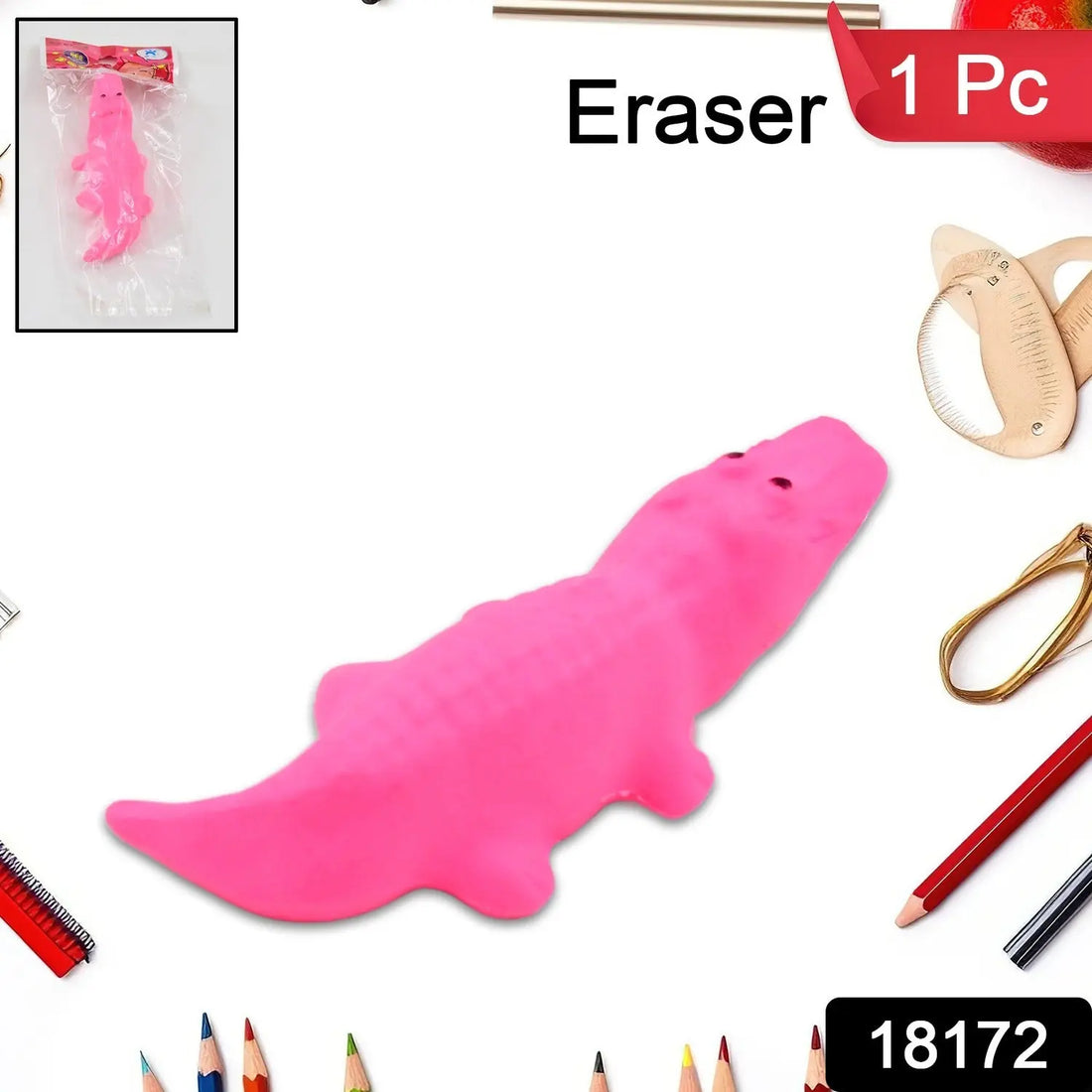 Animal Design Eraser (1 Pc / Mix Design) your brand