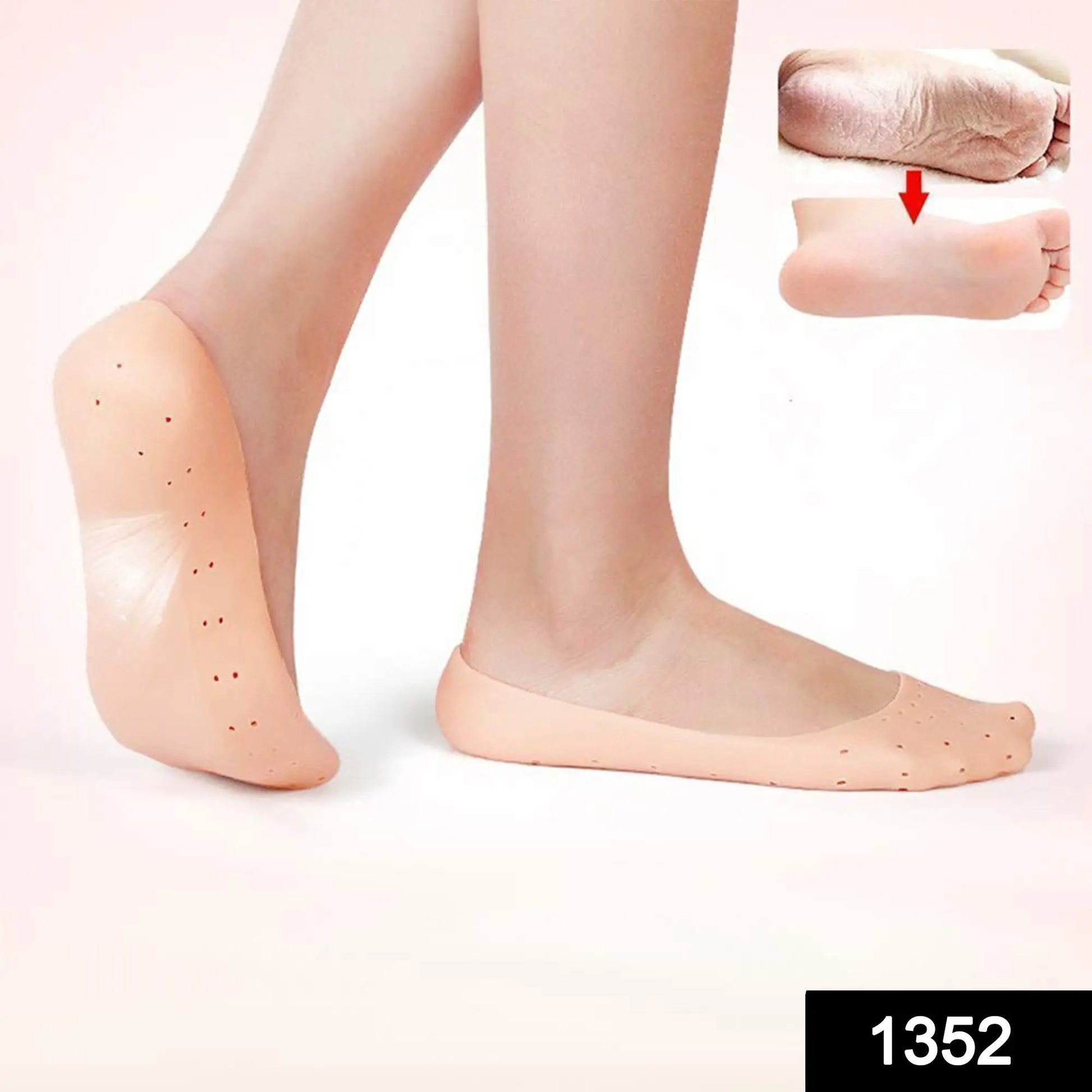 Anti Crack silicone Gel Foot Protector Moisturizing Socks your brand
