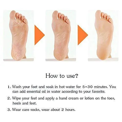 Anti Crack silicone Gel Foot Protector Moisturizing Socks your brand