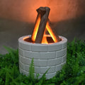 Bonfire Shaped Diffuser Essential Oil Diffuser Multi Function Flame Oil Diffuser (1 Pc) your brand