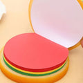 Burger Shaped Note  /  Sticky Notes  /  Memo Notes, Unique Mini Notes (Multicolor) your brand