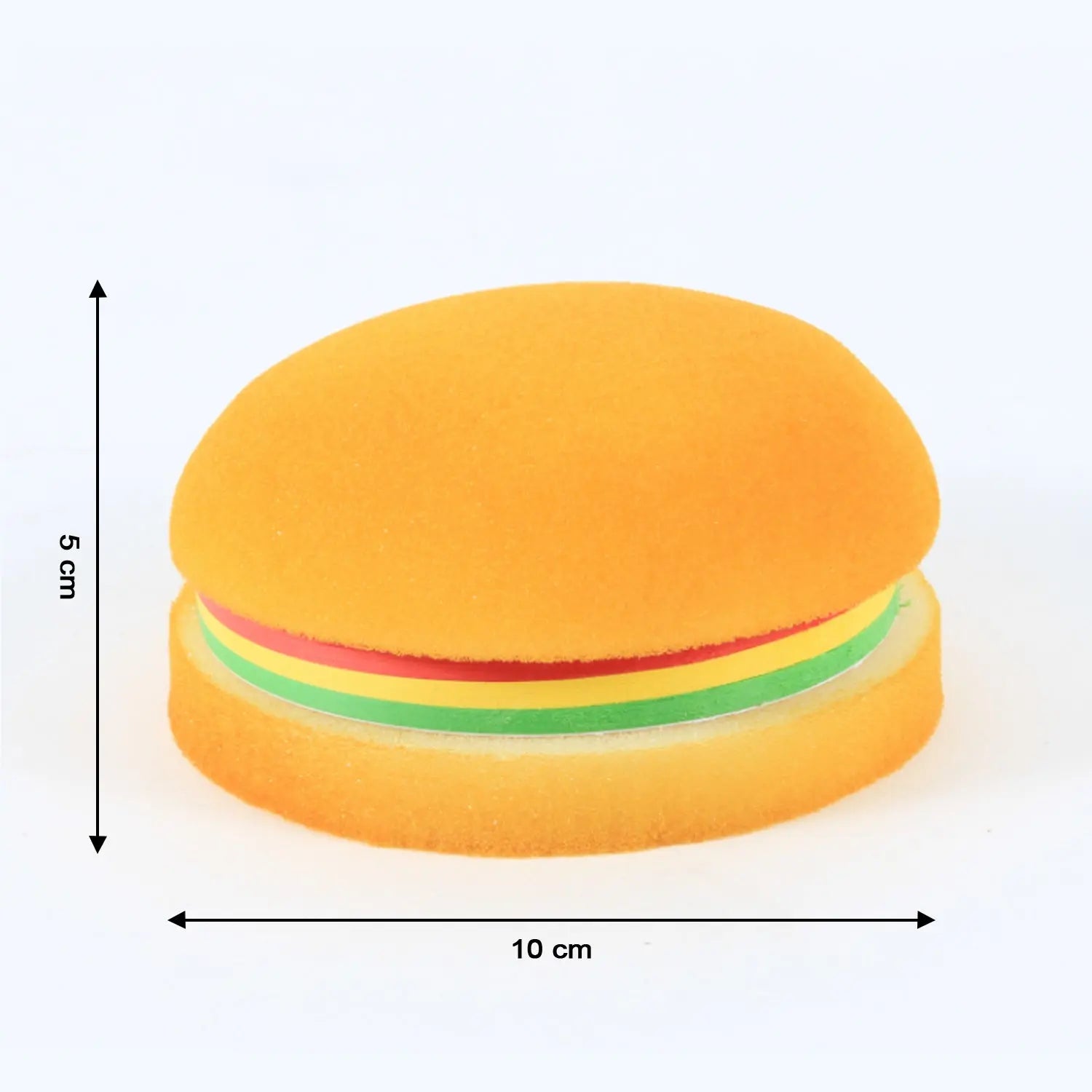 Burger Shaped Note  /  Sticky Notes  /  Memo Notes, Unique Mini Notes (Multicolor) your brand