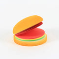 Burger Shaped Note  /  Sticky Notes  /  Memo Notes, Unique Mini Notes (Multicolor) your brand