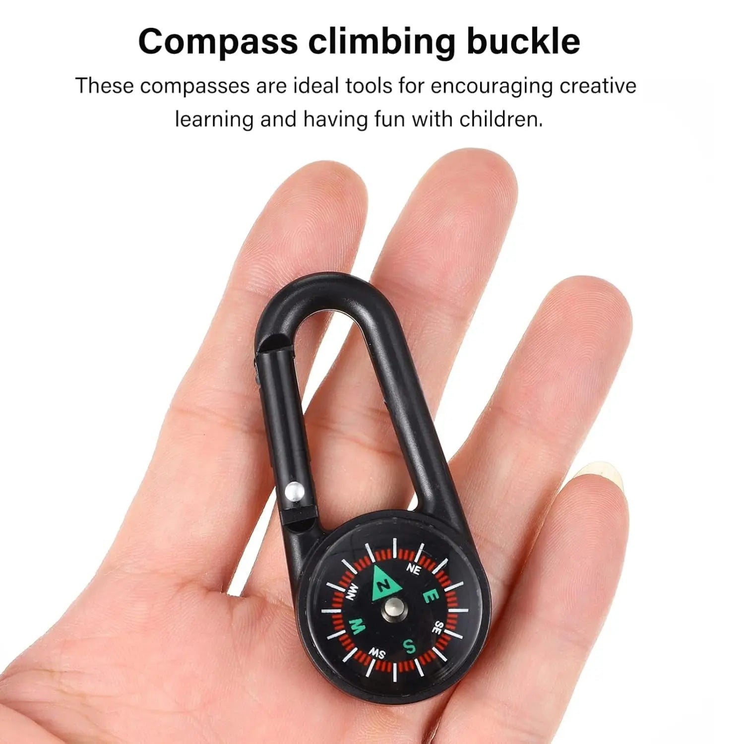 Clip Snap Hook Mini Compass (1 Pc / Mix Design) your brand