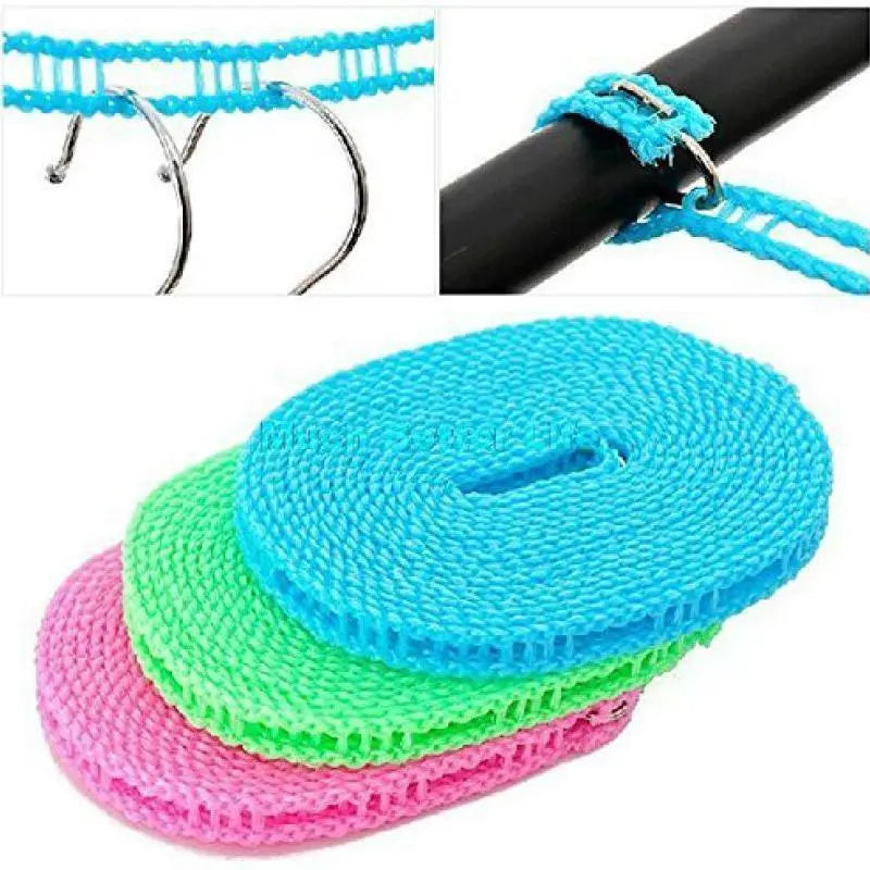 Clothesline Drying Nylon Rope with Hooks your brand