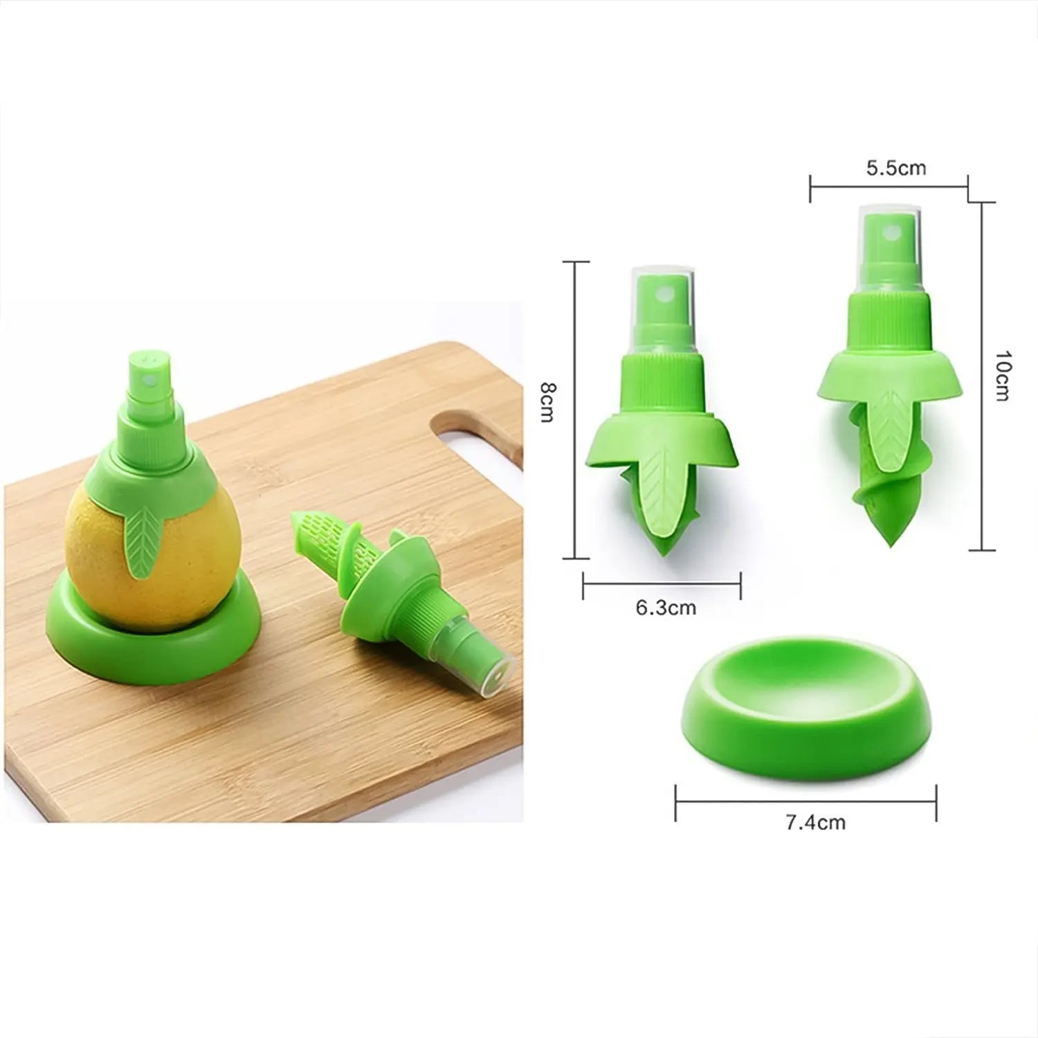 Creative Lemon Sprayer Fruit Juice Citrus Lime Juicer (3 Pcs Set) your brand