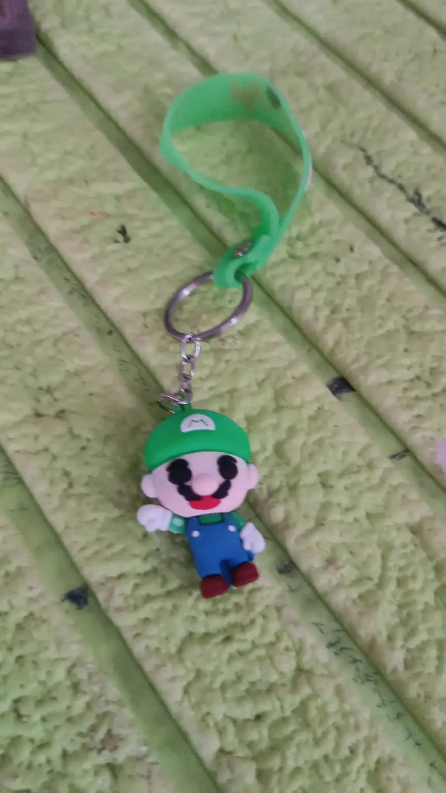 Cute Cartoon Silicone 3D Key Chain with Metal Hook & Strap (Pack of 1) your brand