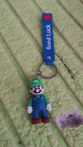 Cute Cartoon Silicone 3D Key Chain with Metal Hook & Strap (Pack of 1) your brand
