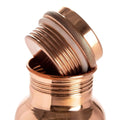 Diamond Cut Copper Water Bottle 2 Glasses with Gift Box (3 Pcs Set) your brand