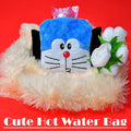 Doremon small Hot Water Bag with Cover for Pain Relief, Neck, Shoulder Pain and Hand, Feet Warmer, Menstrual Cramps. your brand