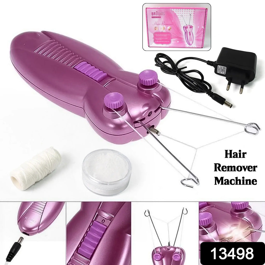 Multi-Function Epilator and Facial Hair Trimmer