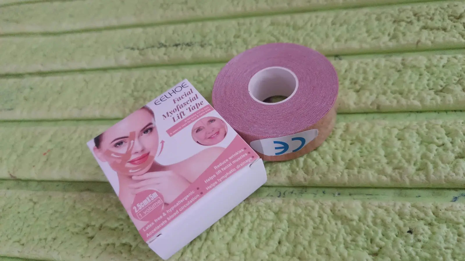 Face Lifting Tape, Myofascial Face Tightening Tape, 2.5 cm x 5 m (1 Pc) your brand