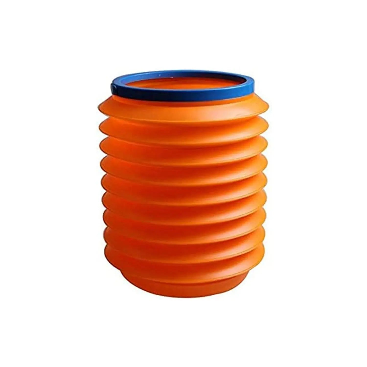 Foldable Storage Bucket, Water Container & Dustbin Multiuse bucket ( red ) your brand