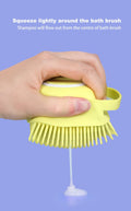 Silicone Massage Bath Body Brush Soft Bristle With Shampoo Dispenser - Shopmania Wholesale