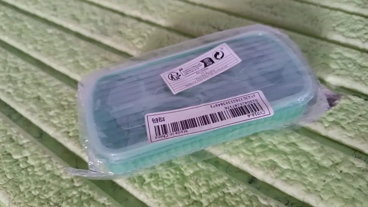 Ice Mold, 8 Grid Food Grade Portable Silicone Ice Tray (1 Pc / 14×7 Cm) your brand