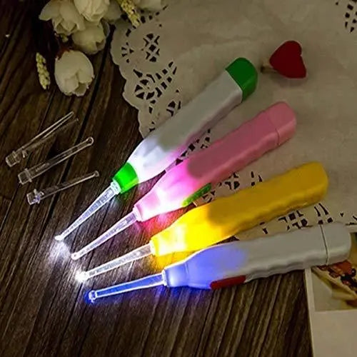 LED Flashlight Earpick with Tweezer your brand