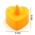 LED Tealights, Smokeless Plastic Decorative Candles (Pack Of 6 / Multicolor) your brand