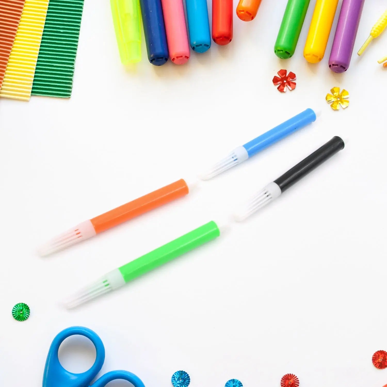 Marker Pen Color, Drawing Art Set for Kids Crafts Kit Children Gift Painting Birthday Gift for Beginner and Serious Artists, Art Supplies Waterproof Writing for DIY Crafts (4 Pcs Set) your brand