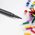 Marker Pen Color, Drawing Art Set for Kids Crafts Kit Children Gift Painting Birthday Gift for Beginner and Serious Artists, Art Supplies Waterproof Writing for DIY Crafts (4 Pcs Set) your brand
