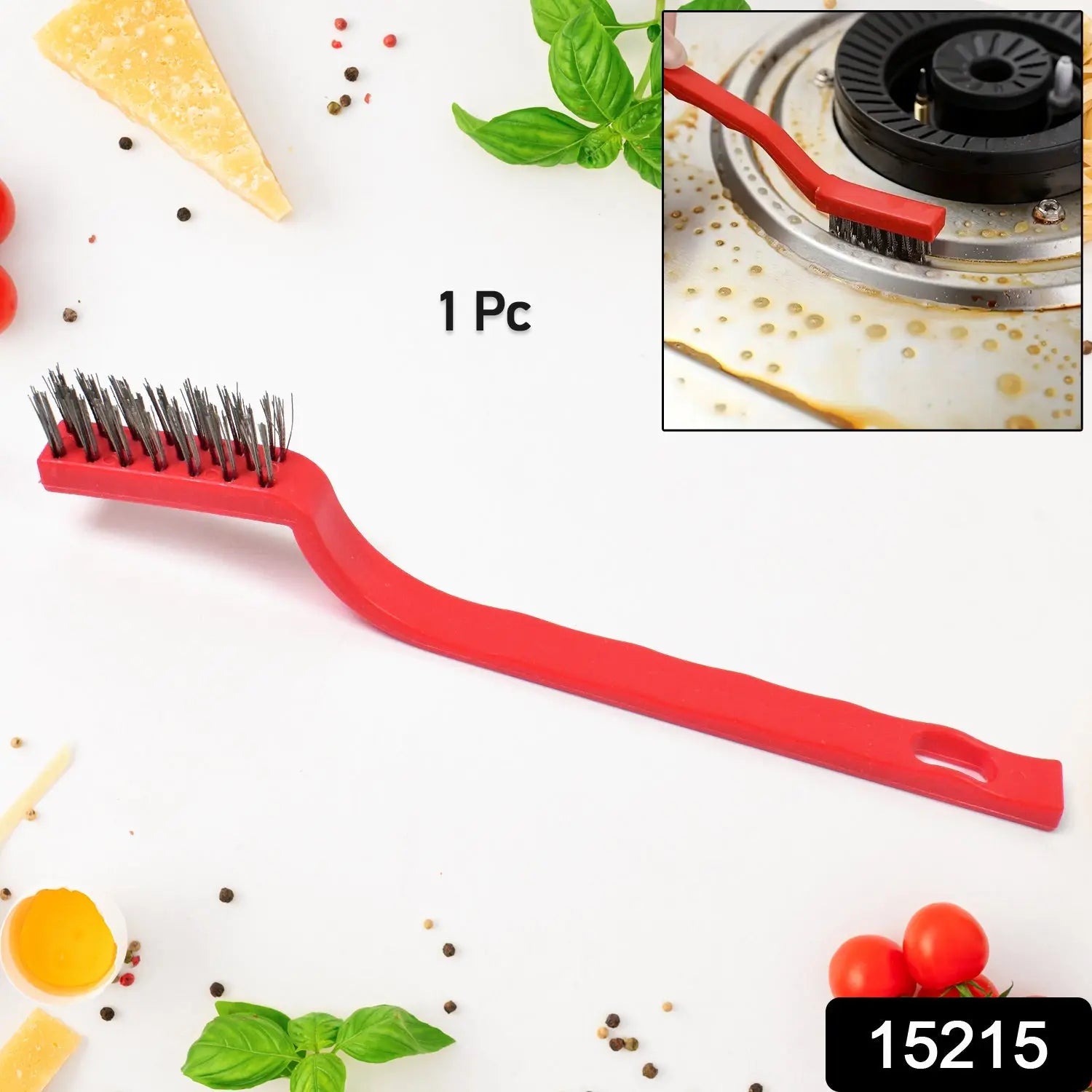 Mini Wire Brush Stainless Steel (1 Pc) your brand
