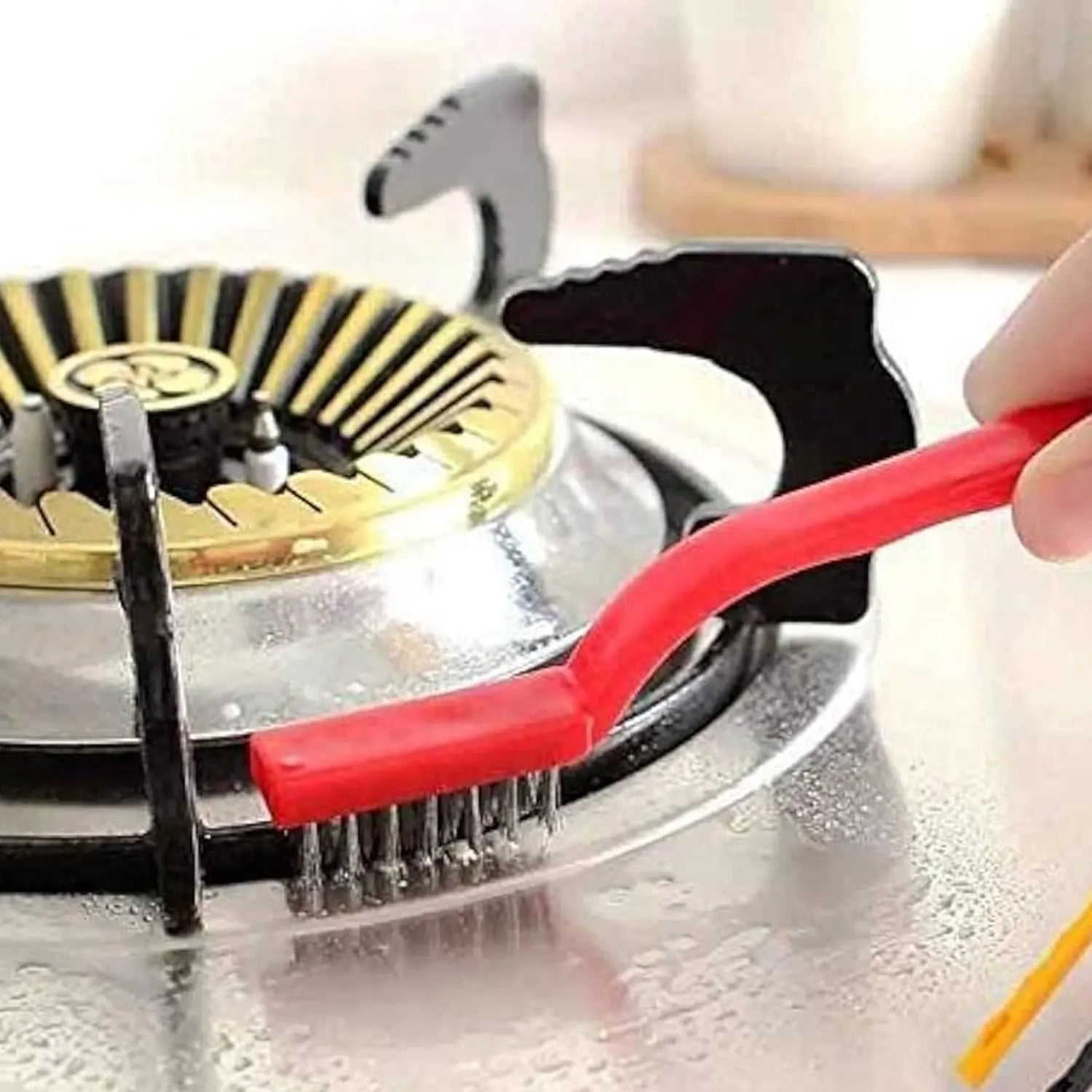 Mini Wire Brush Stainless Steel (1 Pc) your brand
