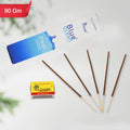 Mix Flavour Incense Sticks / Agarbatti (90 GM With Machis / Mix 1 Packet) your brand