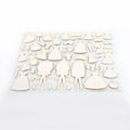 Multipurpose Adhesive 3D Stickers (1 Sheet / 19×15 Cm) your brand