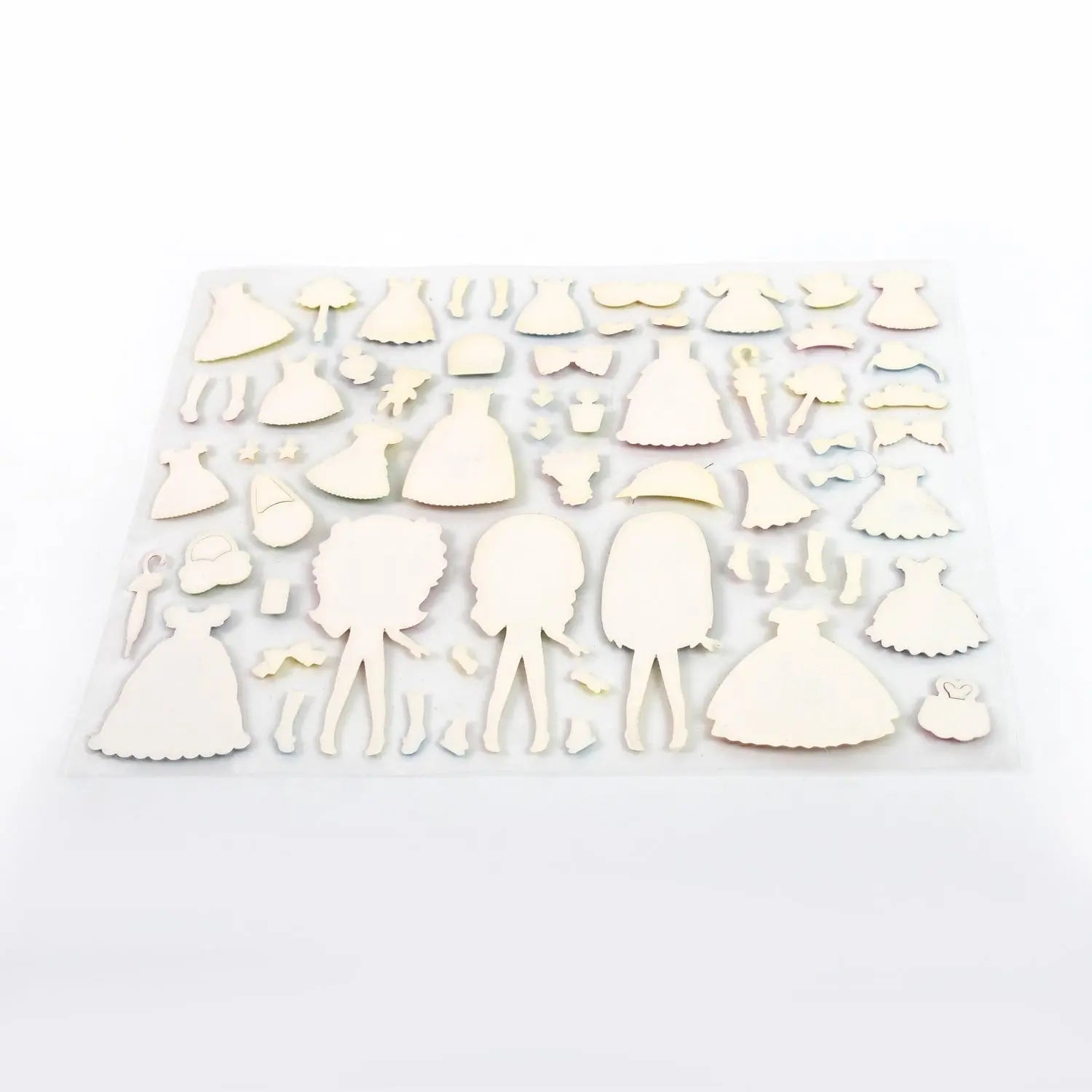 Multipurpose Adhesive 3D Stickers (1 Sheet / 19×15 Cm) your brand