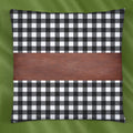 Pillow Covers, Leather & Cotton Cushion Covers (17 × 17 Inch / 1 Pair / 2 Pc) your brand