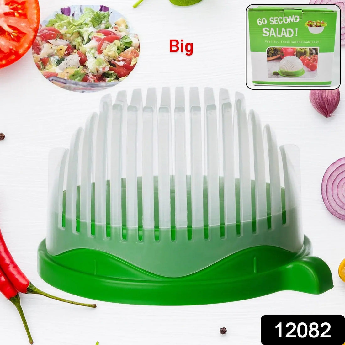 Plastic 60 Seconds Salad Cutter Salad Maker Salad Bowl