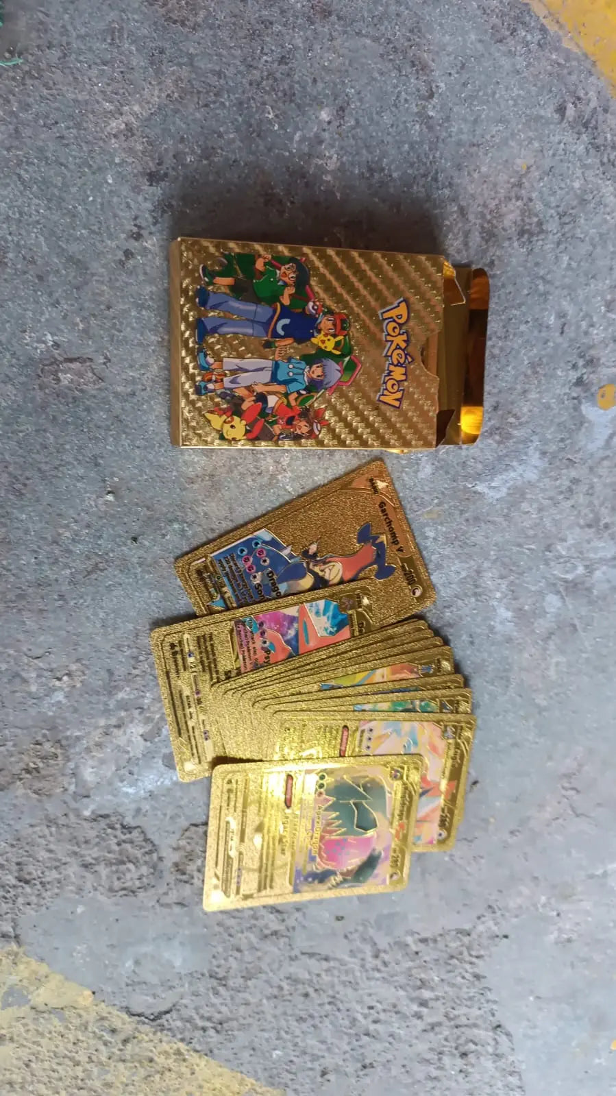 Pocket Monster Golden Trading Playing Cards (55 Pcs Set) your brand