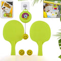 Portable Indoor Hanging Table Tennis with Three Ball, Table Tennis Self Training Set your brand