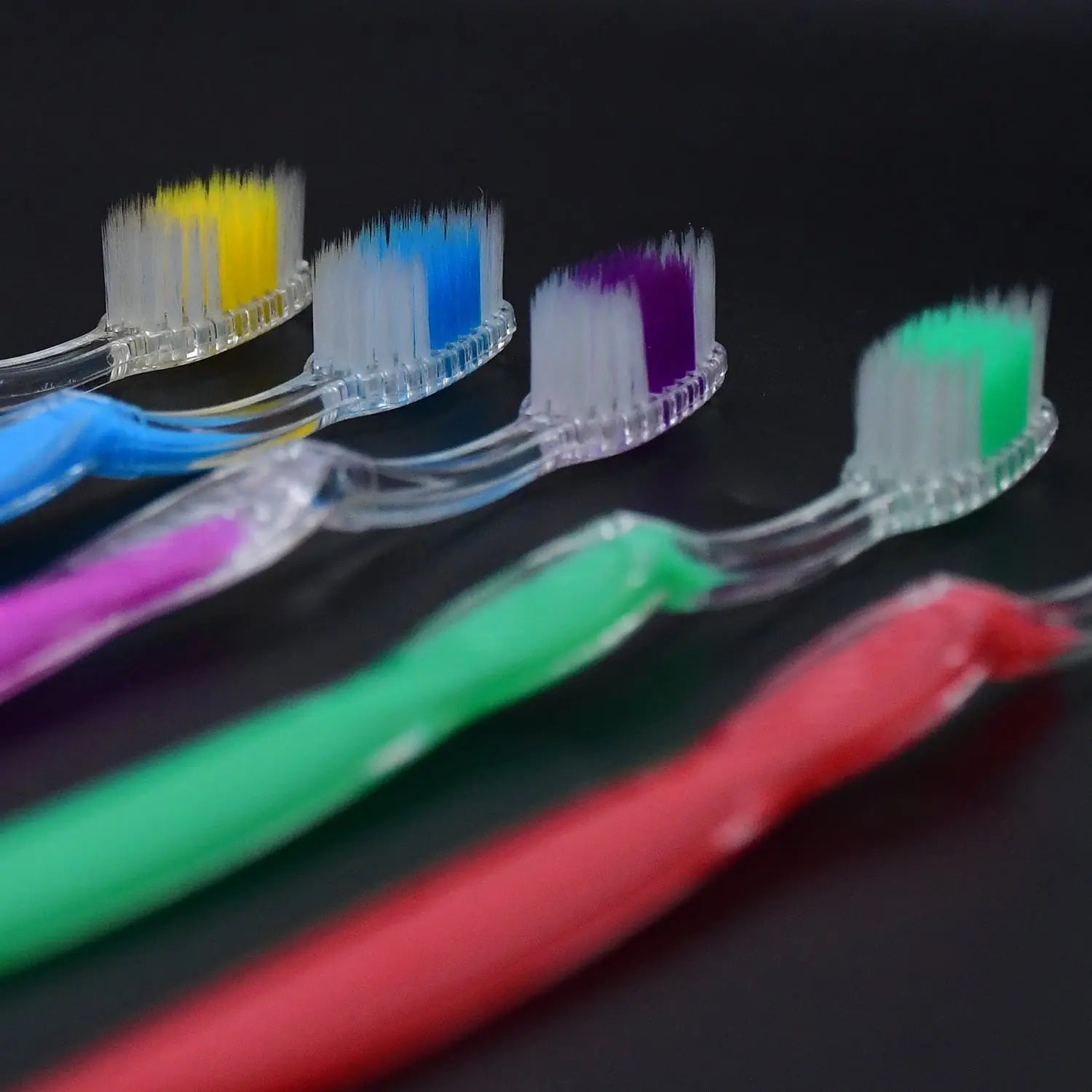 Premium Plastic Toothbrush (1 Pc / Mix Color) your brand