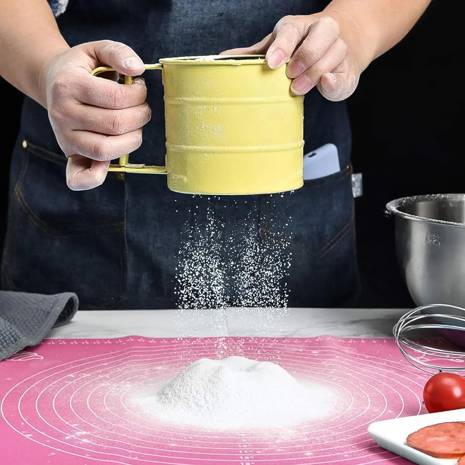 Rolling Baking Mat with Measurements (65×45 Cm) your brand