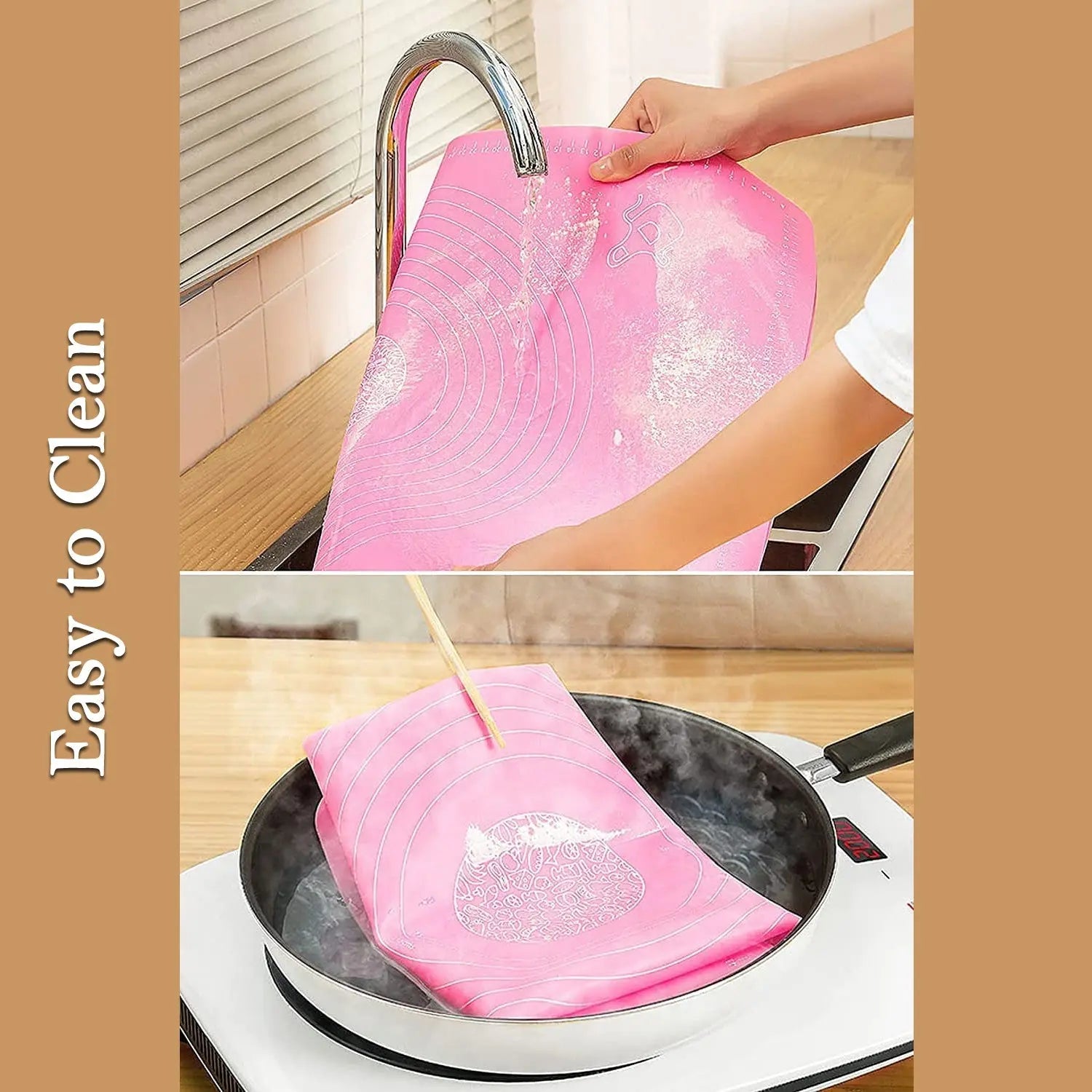 Rolling Baking Mat with Measurements (70×50 Cm / 1 Pc) your brand