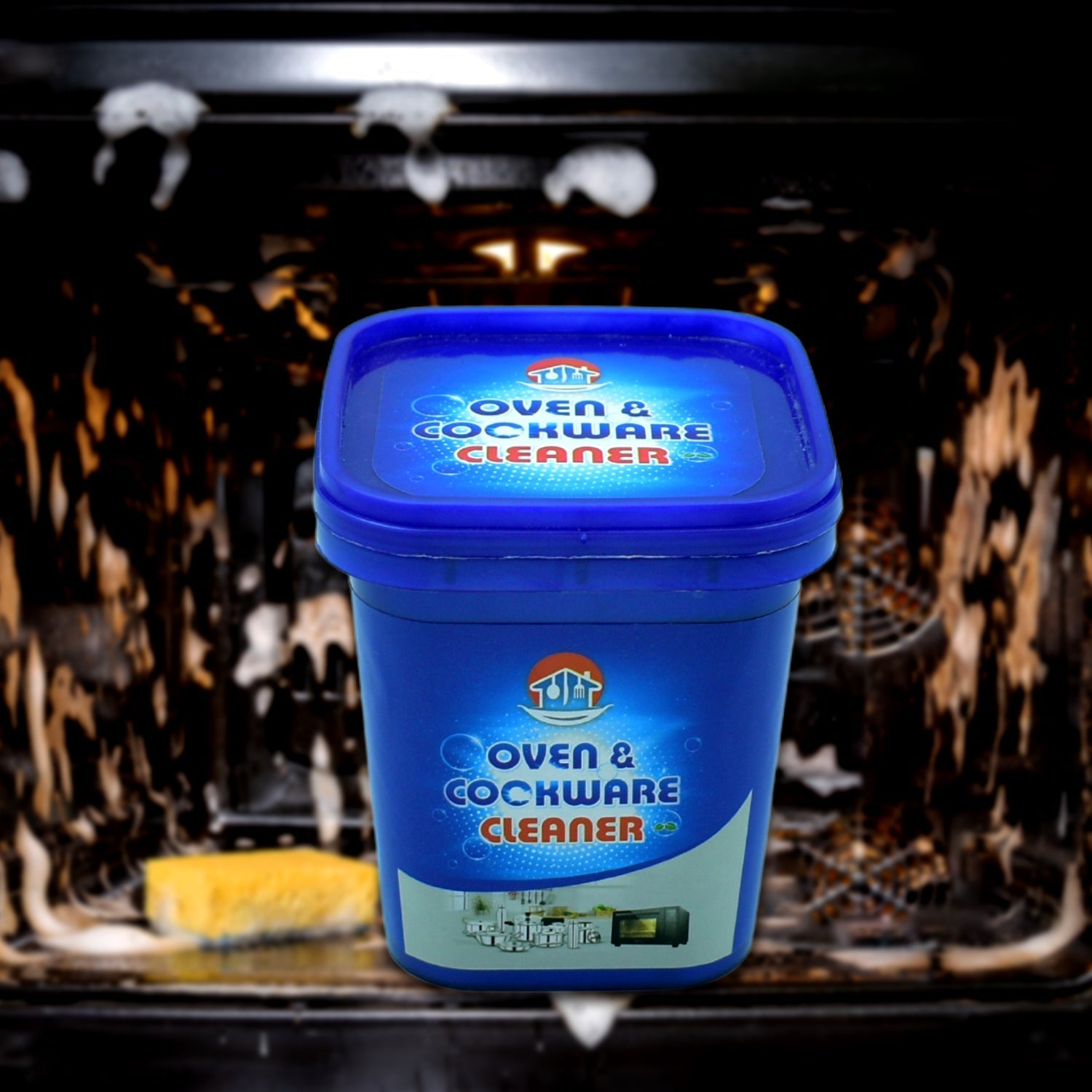 Oven And Cookware Cleaner | Oven And Cookware Cleaner Powder | Stainless Steel Cleaning Powder | Remove Stains from Pots Multi-Purpose Cleaner & Removes Household Clean Universal Cleaning Powder for Removing Rust your brand