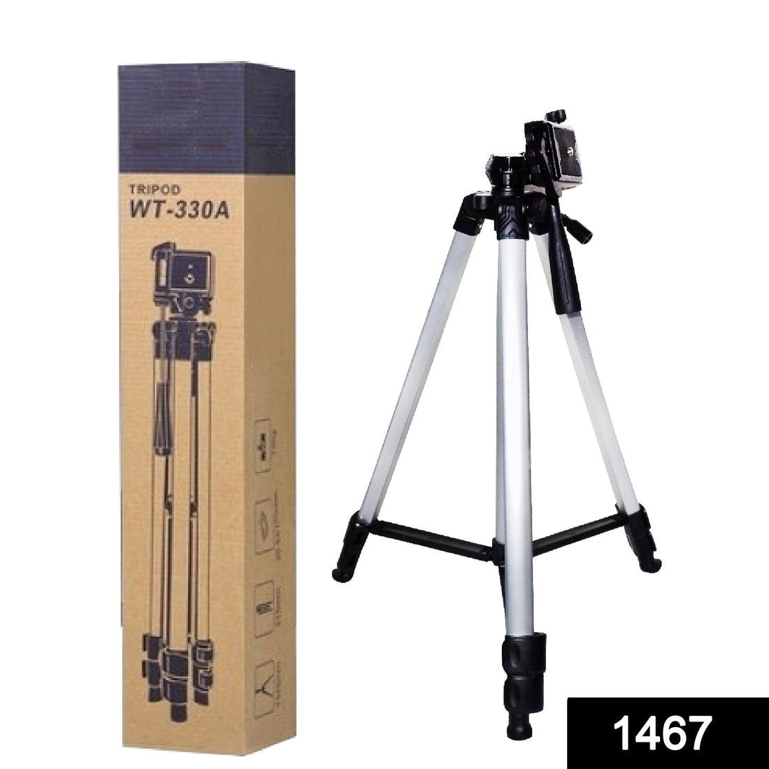 Lightweight aluminum tripod stand