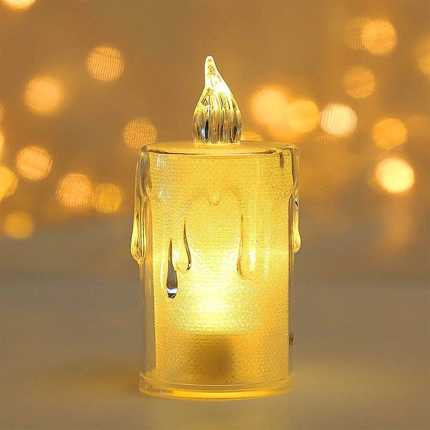 Simple Candles for Home Decoration, Crystal Candle Lights your brand