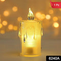 Simple Candles for Home Decoration, Crystal Candle Lights your brand