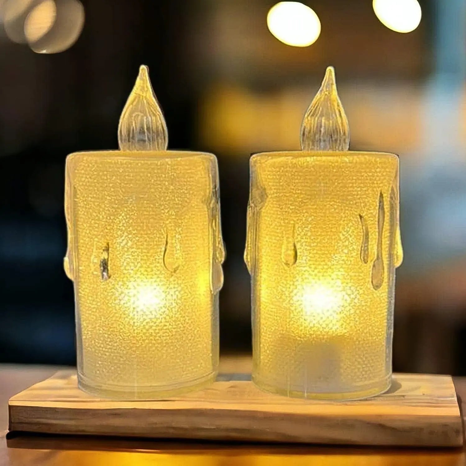 Simple Candles for Home Decoration, Crystal Candle Lights your brand