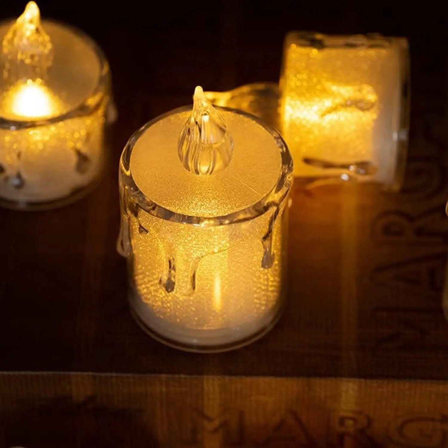 Simple Candles for Home Decoration, Crystal Candle Lights your brand