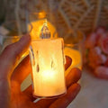 Simple Candles for Home Decoration, Crystal Candle Lights your brand
