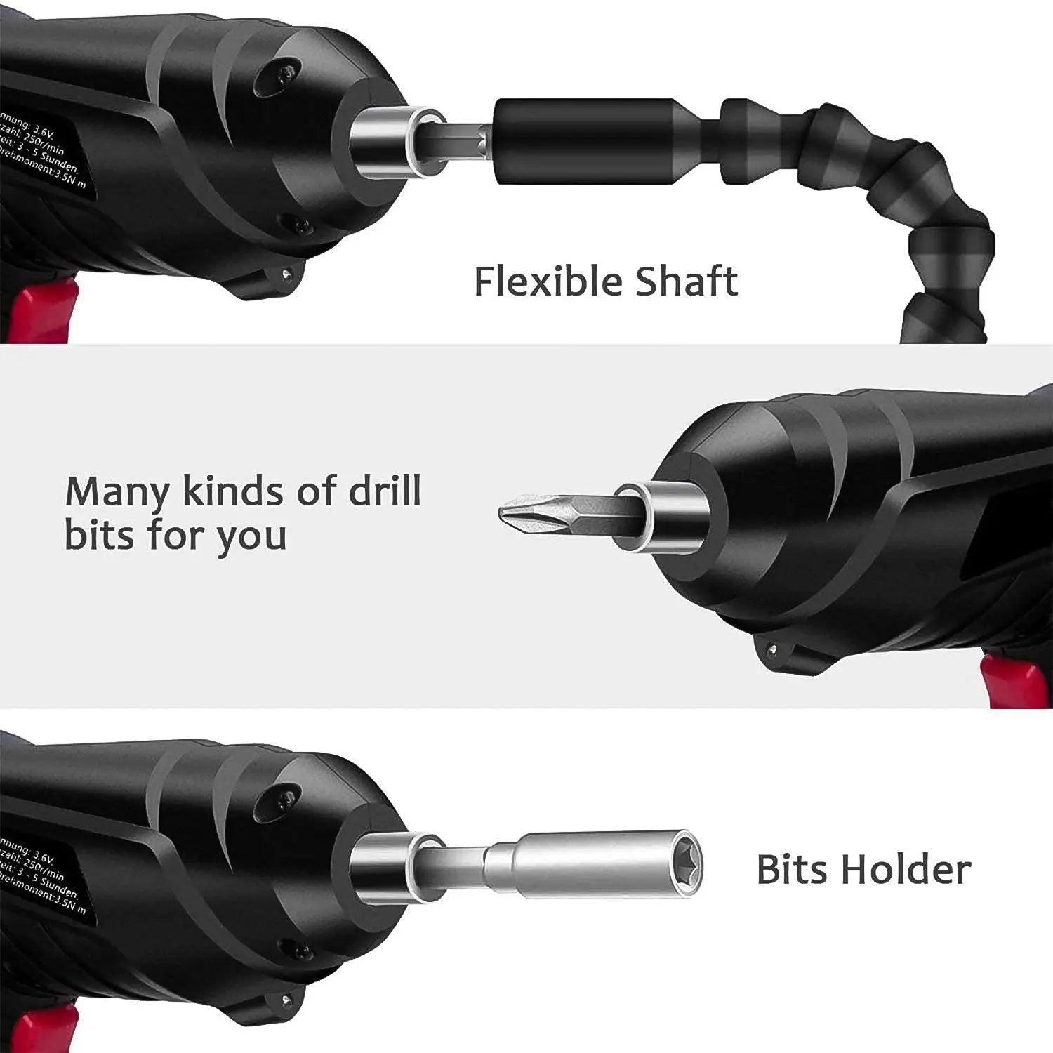 Small Screwdriver with LED Light, Screwdrivers Bit Set (48 Pcs Set) - Shopmania Wholesale