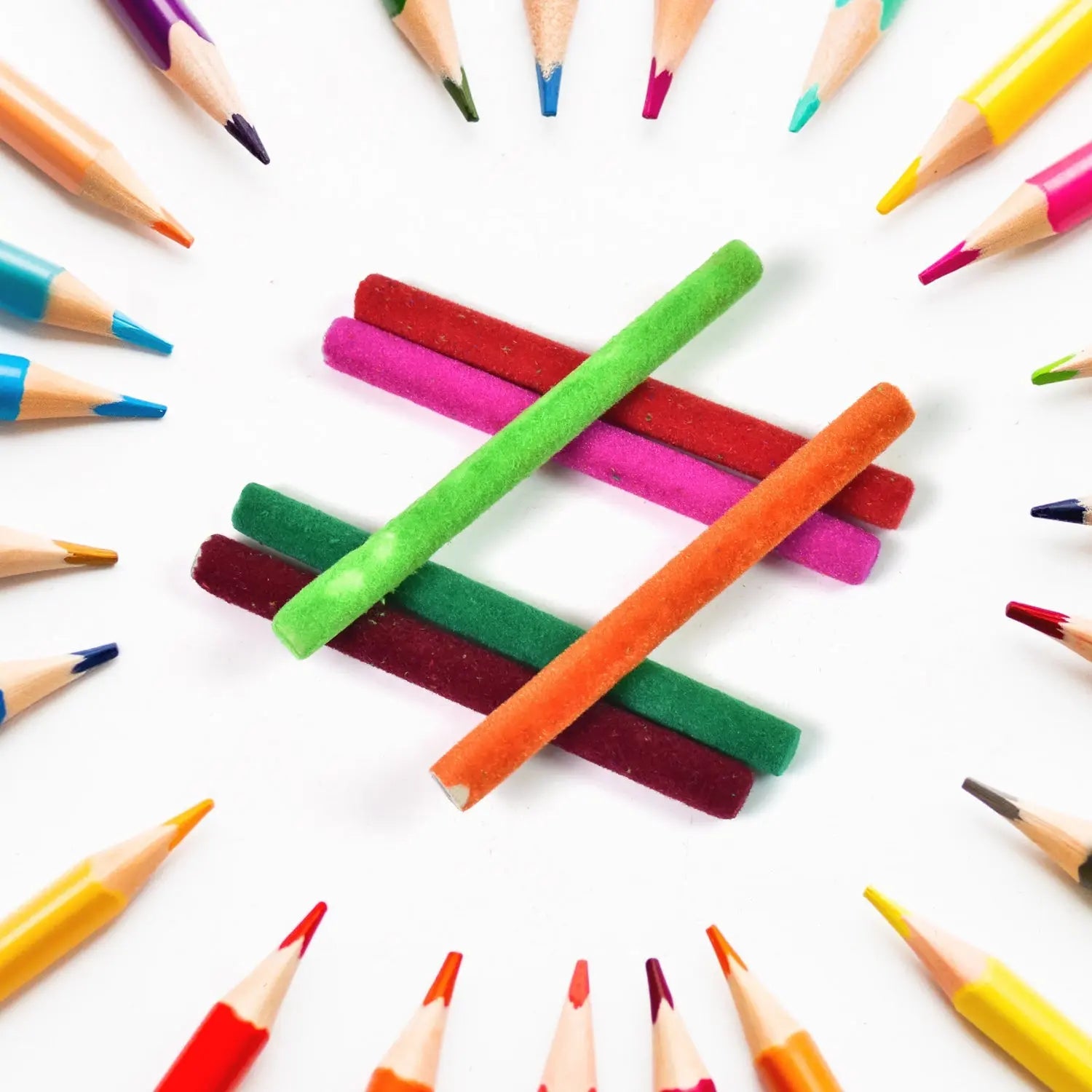 Small Velvet Pencil (1 Pc / Mix Color & Design) your brand