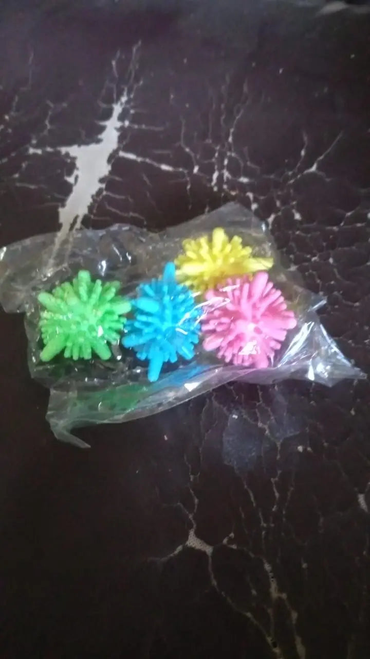 Soft Star Washing Machine, Laundry Dryer Balls Laundry Ball (4 Pcs / Multi Color) your brand
