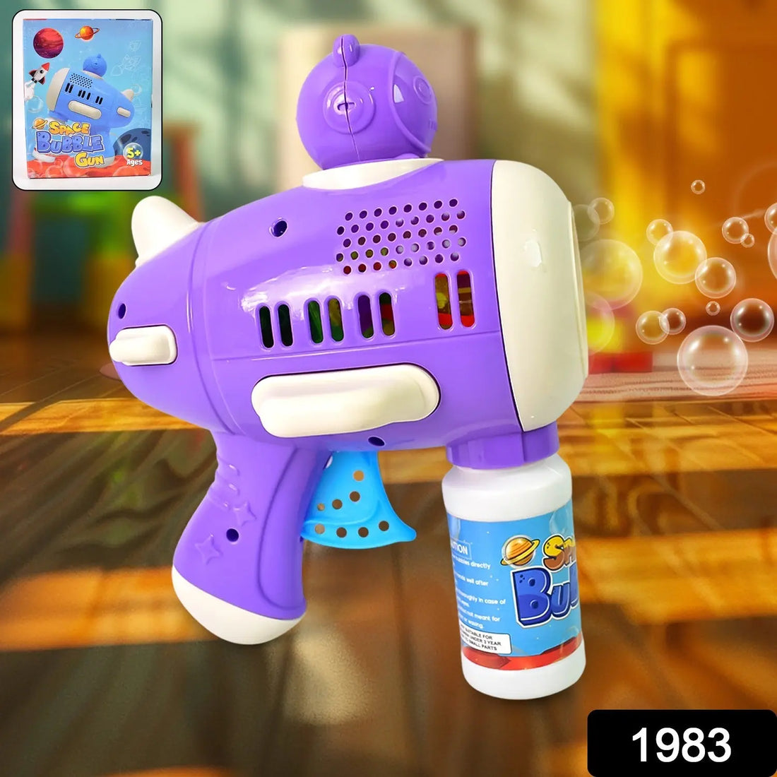 SpacePop Bubble Gun