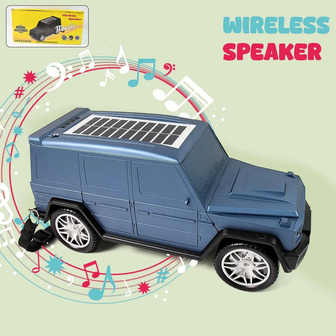 Thar Wireless And Solar Powered Speaker your brand