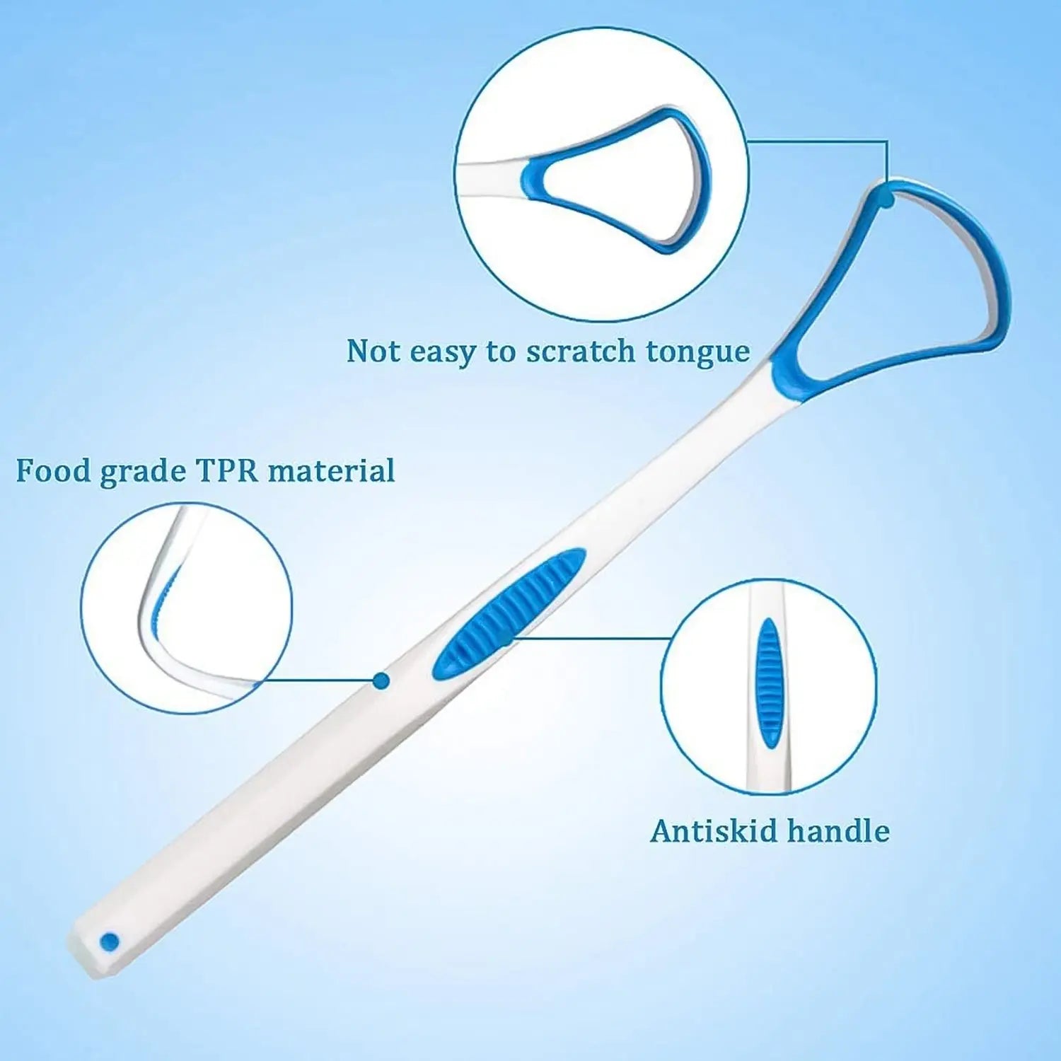 Tongue Cleaner Oral Tongue Cleaner Brush Scraper (1 Pc) your brand