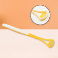 Tongue Scraper and Tongue Brush Great for Oral Care, Help Fights Bad Breath and Freshen The Breath, Tongue Cleaner for Adults and Kids, Easy to Use, Comfortable Safe and Anti-Slip Simple and Stylish Odor Removal (1 Pc) your brand