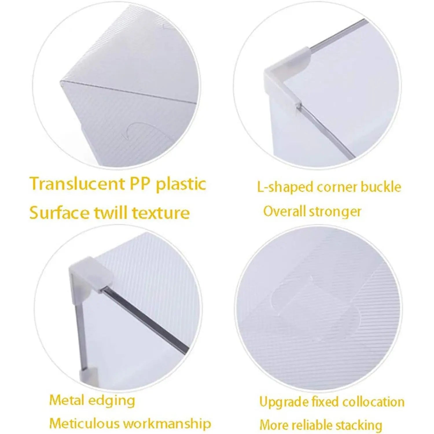Transparent Drawer Style Shoe Storage Box (1 Pc) your brand